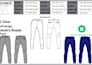 create industry ready tech pack flat sketch technical drawing for garment sector